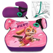 Foteliki samochodowe - Psi Patro Skye Fotelik dziecięcy, siedzisko samochodowe, podstawka dla dziewczynki 15-36 kg, 125-150 cm - miniaturka - grafika 1