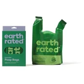 Woreczki na psie odchody - Earth Rated , bezzapachowe worki na odchody z wiązanymi uchwytami, 120 sztuk. - miniaturka - grafika 1