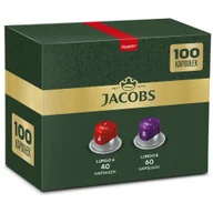 Kawa w kapsułkach i saszetkach - Kapsułki Jacobs do Nespresso(r)* Lungopack, lungo 6, 8, zestaw 80+20 - miniaturka - grafika 1
