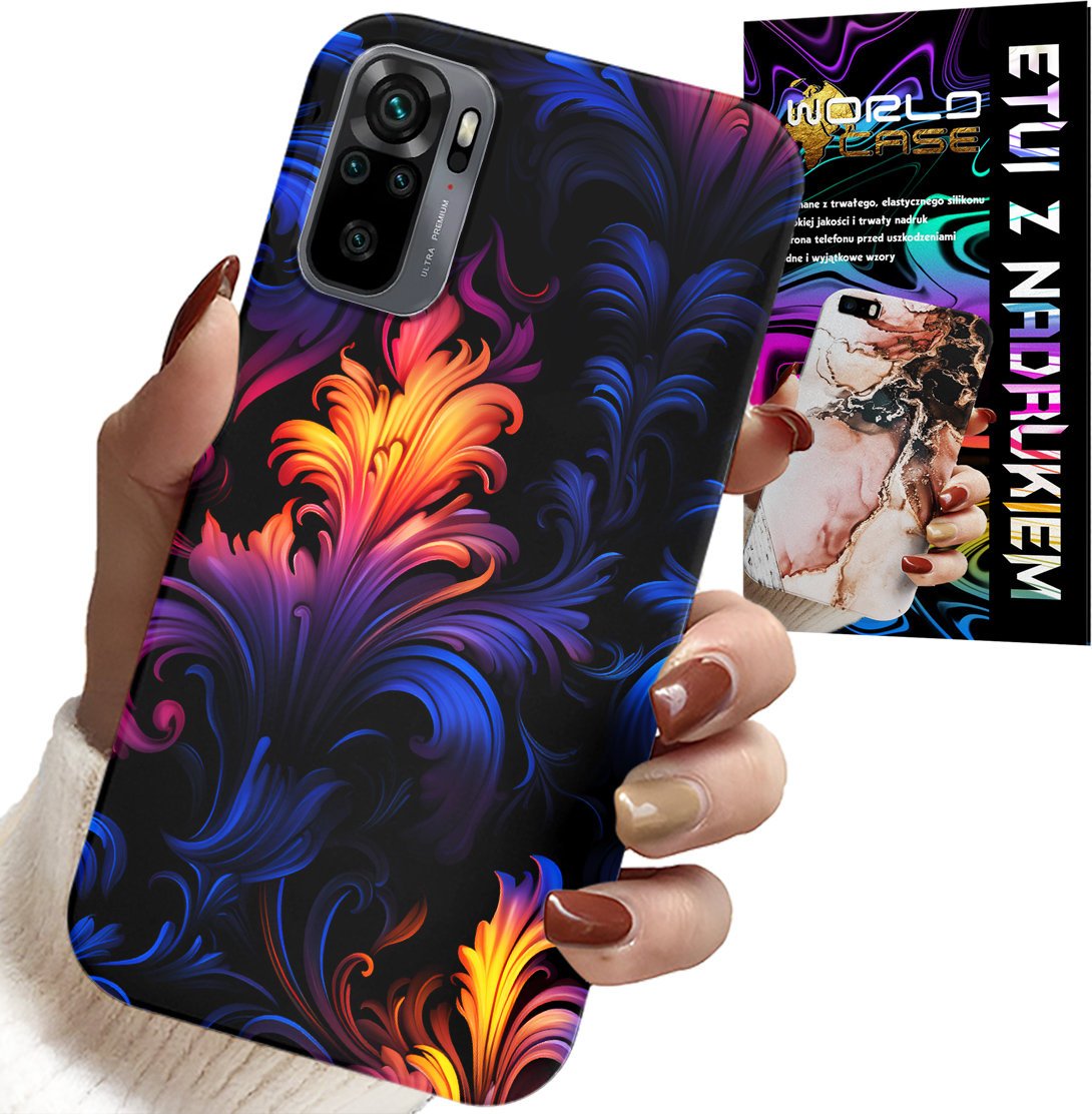 ETUI DO XIAOMI NOTE 10 / 10S - ABSTRAKCYJNE KOLOROWE WZORY + FOLIA