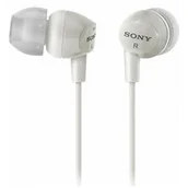 Słuchawki - Sony MDR-EX15APW białe - miniaturka - grafika 1