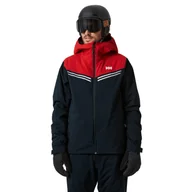 Kurtki narciarskie - Męska kurtka narciarska Helly Hansen Alpine Insulated Jacket Men navy - XL - miniaturka - grafika 1