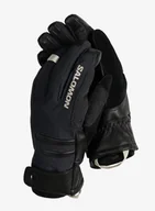 Rękawiczki - Rękawice GORE TEX Salomon MTN GTX Glove - deep black - miniaturka - grafika 1