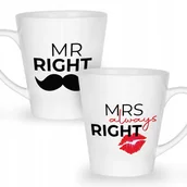Gadżety dla niej i dla niego - Zestaw kubków LATTE PREZENT DLA NIEJ I DLA NIEGO - miniaturka - grafika 1