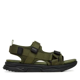 Sandały Action Boy 24KC1001 Khaki - Buty dla chłopców - miniaturka - grafika 1