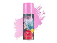 Dodatki do strojów karnawałowych - Zmywalny pastelowy spray do włosów 125 ml - różowy - miniaturka - grafika 1