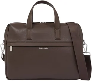 Calvin Klein Męska torba na laptopa CK Must K50K512247 komputer, czarna (Java Brown Pebble), jeden rozmiar, Czarny (Java Brown Pebble), Rozmiar Uniwersalny - Koszulki męskie - miniaturka - grafika 1