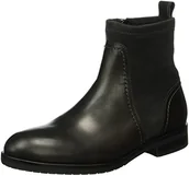 Kozaki damskie - Tommy Hilfiger Damskie kozaki B1285erry 21c z krótką cholewką, szary - Szary magnes 916-38 EU - miniaturka - grafika 1