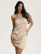 Bielizna nocna - Koszula nocna IVORY Esotiq beżowy L - miniaturka - grafika 1