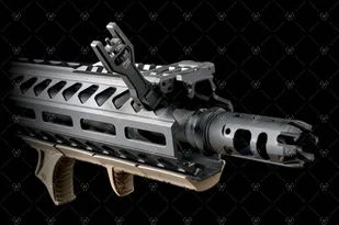 Strike Industries - Przyrządy celownicze Sidewinder II BUIS Backup Iron Sights - Czarne - SIDEWINDERII-BK - Osprzęt do wiatrówek - miniaturka - grafika 8