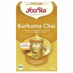Kurkuma Chai Bio Herbata Yogi Tea, 17 torebek - Herbata - miniaturka - grafika 1