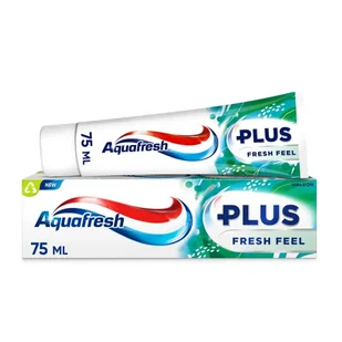 Aquafresh Plus Fresh Feel pasta do zębów z fluorkiem 75ml - Pasty do zębów - miniaturka - grafika 1