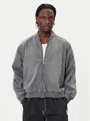 Kurtki męskie - adidas Kurtka jeansowa SST adicolor JW5915 Szary Loose Fit - miniaturka - grafika 1