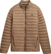 Kurtki męskie - Kurtka męska puchowa 4F M239 brązowa 4FAW23TDJAM239 82S-XL - miniaturka - grafika 1