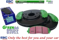 Tarcze hamulcowe - Przednie klocki GreenStuff + tarcze hamulcowe 330mm EBC seria Premium Dodge Caravan 2012- - miniaturka - grafika 1