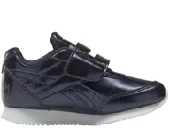 Buty dla dziewczynek - Buty dziecięce Reebok DV9031 ROYAL CL Niebieskie - miniaturka - grafika 1