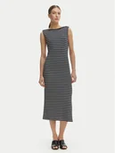 Sukienki - Tommy Hilfiger Sukienka codzienna WW0WW49311 Granatowy Slim Fit - miniaturka - grafika 1