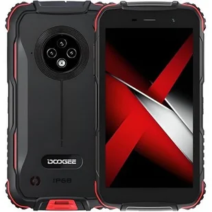 Doogee S35T 3GB/64GB Dual Sim Czerwono-czarny - Telefony komórkowe - miniaturka - grafika 1