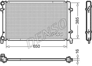 Chłodnica, układ chłodzenia silnika Denso DRM02014 - Układ chłodzenia - akcesoria - miniaturka - grafika 1