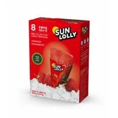 Desery dla dzieci - Sunquick Lody do zamrażania w domu o smaku truskawkowym 8 x 60 ml - miniaturka - grafika 1