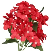 Sztuczne kwiaty - SZTUCZNE KWIATY ROŚLINY BUKIET HORTENSJA JAK ŻYWA - miniaturka - grafika 1