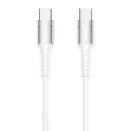 Kable USB - Remax Chaining Series kabel USB Typ C - USB Typ C PD 65W 1m biały (RC-198c) - miniaturka - grafika 1