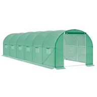 Szklarnie ogrodowe - Leziter Namiot foliowy 200x300x600 cm stelaż + folia - miniaturka - grafika 1