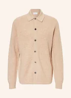 Swetry damskie - Profuomo Kardigan braun - miniaturka - grafika 1