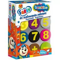 St. Majewski FARBY DO MALOWANIA PALCAMI - STEMPELKI 12 KOLORÓW BAMBINO - Przybory szkolne - miniaturka - grafika 2