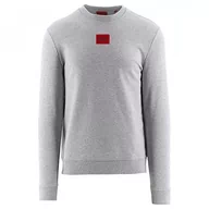 Swetry męskie - HUGO sweter męski, Dark Grey029, XL - miniaturka - grafika 1