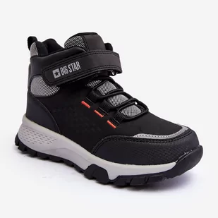 Trapery Dziecięce Memory Foam Czarne Big Star KK374121 - Buty dla dziewczynek - miniaturka - grafika 1