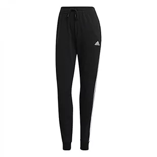 Adidas Damskie spodnie W 3s Sj C Pt czarny/biały XS GM5542 - Spodnie damskie - miniaturka - grafika 1