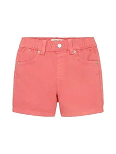 TOM TAILOR Szorty jeansowe dla dziewczynek i dzieci, Straight Fit, 32123 - Pink Dream, 116 cm - Spodenki damskie - miniaturka - grafika 1