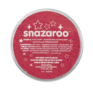 Farby do twarzy i ciała na bazie wody sparkle red Snazaroo 1118550 - Zabawki kreatywne - miniaturka - grafika 1