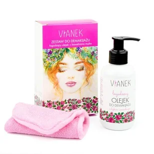 Vianek Zestaw Olejek do demakijażu + myjka - Olejki do mycia twarzy - miniaturka - grafika 4