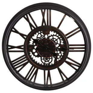 Zegar ścienny Bergamo śr. 50.2 cm brązowy - Zegary - miniaturka - grafika 1