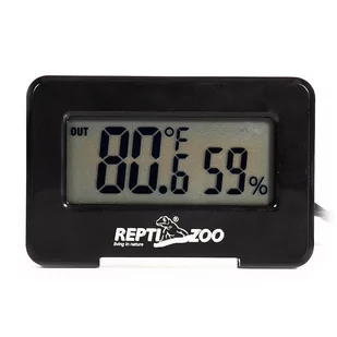 Repti-Zoo Multi-Functional Thermo-Hygro - Termometr I Higrometr Lcd - Akcesoria do terrarium - miniaturka - grafika 1