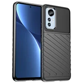 Etui i futerały do telefonów - Hurtel Thunder Case etui Xiaomi 12 Lite silikonowy pancerny pokrowiec czarne - miniaturka - grafika 1