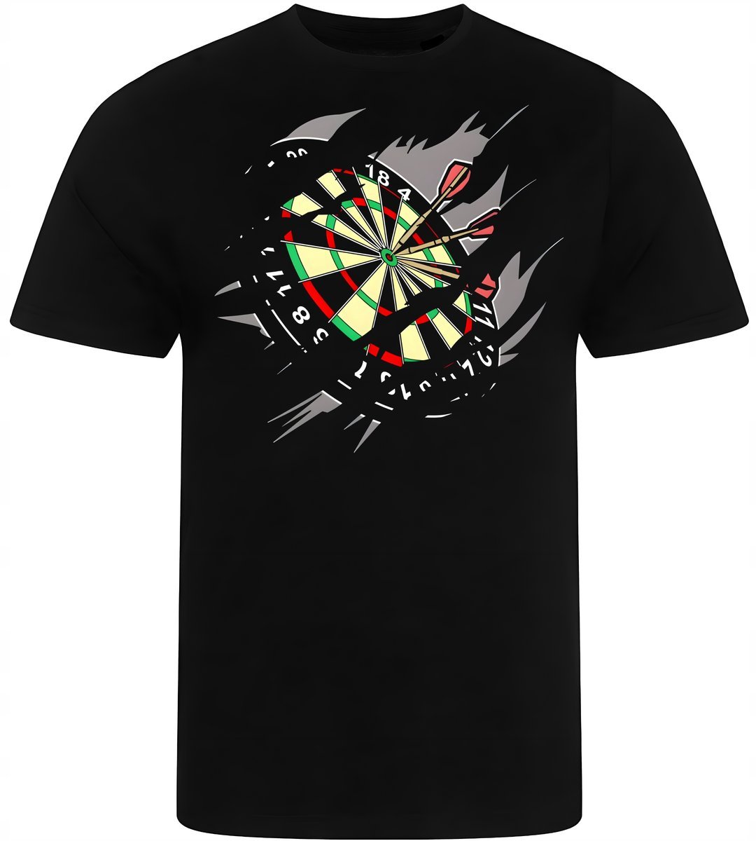 KOSZULKA MĘSKA NADRUK DARTS LOTKI DART PREZENT PREMIUM 3XL