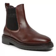 Botki męskie - Sztyblety Gant Boggar Chelsea Boot 27651332 Dark Brown - miniaturka - grafika 1