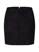 Spódnice - VERO MODA Vmdonnadina Krótka spódnica ze sztucznego zamszu Noos, czarna (czarna czarna), średnia - miniaturka - grafika 1