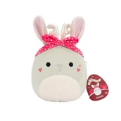 Maskotki i pluszaki - SQVA - Little Plush (7.5" Squishmallows) (Coralie - Cream Jackalope W/Fuzzy Belly and Hearts Bandana) - miniaturka - grafika 1