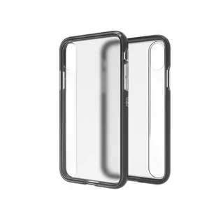 Gear4 Windsor wzmocnione etui na tył Apple iPhone X CZARNY NA TYŁ TWORZYWO SZTUCZNE 33130 - Etui i futerały do telefonów - miniaturka - grafika 1