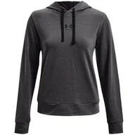 Bluzy sportowe damskie - Damska Bluza Z Kapturem Rival Terry - miniaturka - grafika 1