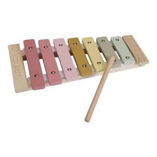Little Dutch Little Dutch - Little Dutch Cymbałki Róż Ld7016 - Instrumenty muzyczne dla dzieci - miniaturka - grafika 1