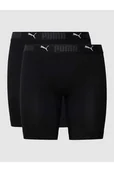 Majtki damskie - Obcisłe bokserki z detalami z logo w zestawie 2 szt. - Puma - miniaturka - grafika 1