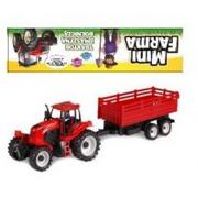 Samochody i pojazdy dla dzieci - Artyk Mini Farma Traktor z przyczepą - miniaturka - grafika 1