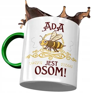 Kubek Zielony Dla Ady Żony Koleżanki na Prezent z Nadrukiem ze Zdjęciem+ Opakowanie na prezent (wzór 01) - Kubki Kubek Zielony Dla Ady Żony Koleżanki na Prezent z Nadrukiem ze Zdjęciem+ Opakowanie na prezent (wzór 01) - Kubki - miniaturka - grafika 1