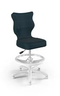 Krzesła obrotowe dla dzieci - Krzesło Entelo Petit Biały Monolith 24 rozmiar 3 WK+P - miniaturka - grafika 1