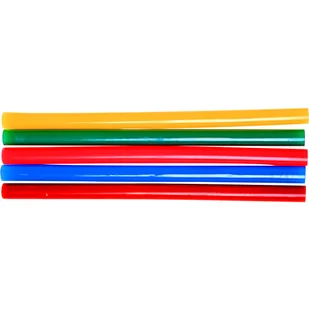 Klej termotopliwy kolorowy 11.2 mm x 200 mm 5 szt. Drel - Pistolety do klejenia - miniaturka - grafika 1